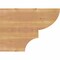 Ekena Millwork Ridgewood Smooth Rafter Tail, Western Red Cedar, 5 1/2"W x 12"H x 16"L RFT06X12X16RID00SWR - alternate 2